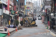 [포토]썰렁한 먹자골목