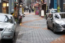 [포토]썰렁한 이대 먹자골목