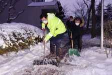 광주시, 폭설에 따른 합동 제설작업 실시
