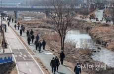 [포토]산책로 찾은 시민들