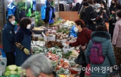 [포토] 붐비는 채소가게
