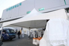 [포토]114명 집단감염 발생한 진관산업단지