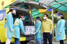 장성군, 코로나19 백신 첫 접종…요양시설 종사자 등 대상