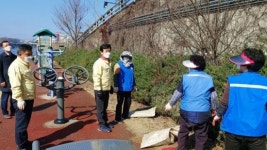 진주시, 봄맞이 남강변 동방호텔~진양교 환경정비