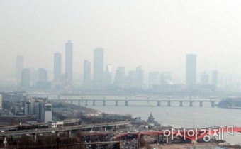 [포토] 황사에 미세먼지까지