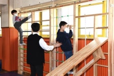 노원구 초등학교 ‘힘 나와라 뚝딱’... VR·짐나스틱 등 신체활동 공간 조성