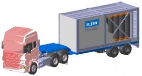 일진하이솔루스, 타입4 수소 튜브트레일러 인증…운영비 등 50% 절감