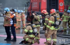 에이치피물류하남시마루공원점장례식장매점 | 덕평물류화재 순직 김동식 구조대장 빈소 '하남 마루공원'에 마련