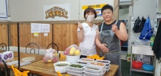 목포 미달이네 집밥 백미정 대표, 반찬 배달 감동 전해