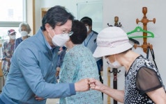 [포토]채현일 영등포구청장, 코로나19 방역 대비 경로당 현장 점검 나서