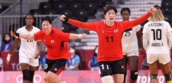 여자핸드볼, 극적으로 올림픽 8강행…스웨덴과 맞대결