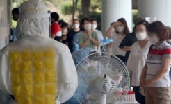 창원 코로나19 검사 대상자 폭증 … 경남도 지원 나서