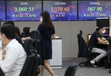 테이퍼링·中리스크…코스피 1%·코스닥 2.3% 급락