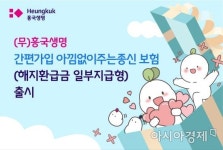 흥국생명, 유병자 간편 심사 아낌없이주는종신보험 출시
