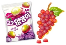 오리온, 신제품 '포도알맹이' 젤리 출시
