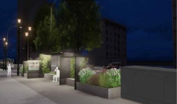 중랑구 먹골역~ 중랑천 제방  ‘장미꽃빛거리’ 조성