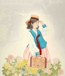 경남대 김정란 교수, 마산과 댕기머리 어우러진 작품 선보여