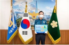 송파경찰서장, 플라스틱 줄이기 '고고 챌린지' 동참