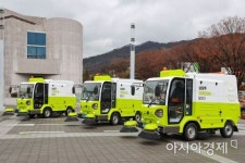 도로 미세먼지 청소‥ 남양주시, 에코피아 클린시티 출범