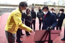 조규일 진주시장 “시민이 행복해 할 사업 발굴 추진하겠다”…자전거·보행자 우회 불편 해소