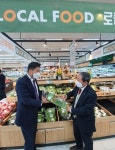 황준구 농협 서울지역본부장, 상생형 직거래 강서농협 로컬푸드 방문