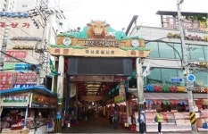 성동구 마장축산물시장 아케이드 새 단장