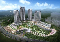 울산 강동 롯데리조트 기공식…워터파크·컨벤션센터 등 한곳에