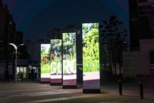 구로디지털단지 거리 LED 상징 조형물 설치