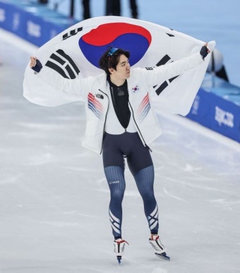 [올림픽] 스피드스케이팅 차민규, 남자 500ｍ 2회 연속 은메달(1보)