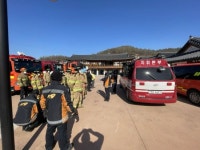 목조건물 화재 막자 … 장계향 문화체험교육원, 입암119안전센터와 소방합동훈련