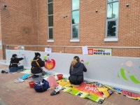 영주시 청소년문화의집, ‘청소년 꿈을 그리다’ 벽화 재능기부