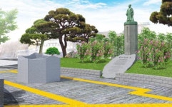 충정공 민영환 선생 동상 충정로 이전