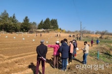 완주군, 마을·시민 텃밭 개장