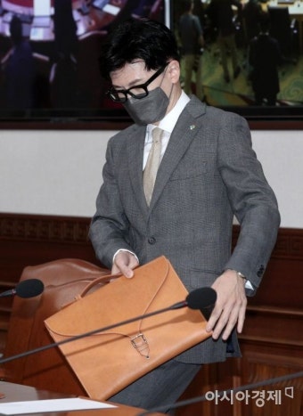 [포토] 국무회의 참석하는 한동훈 장관