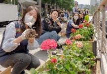 세븐일레븐, 꽃피는 청계천 ESG 활동 펼쳐