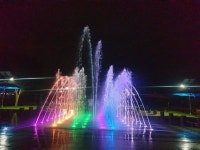 밀양 삼문둔치 분수 다시 가동 … 7m 물줄기 맞으며 무더위 날리세요!