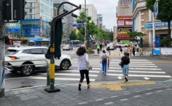 우회전·어린이보호구역 횡단보도 일단정지 의무화 코앞인데…여전히 차량들은 씽씽