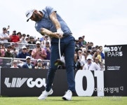 그레이스 2차전 우승 LIV 골프는 지금 남아공 전성시대…흥행 아이콘 존슨은?(종합)