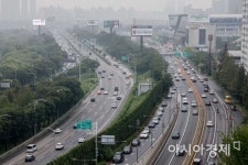 [포토]차량통행 재개된 올림픽대로와 노들로