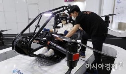 [포토] 무인이동체산업엑스포에 전시된 유인 드론