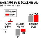 TV용 패널 가격 폭락한 상반기...TV 가격은 찔끔 하락 왜?