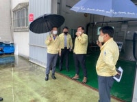 안경원 창원시 제1부시장, 태풍 대비 재해취약지 점검 나서