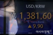 [포토]환율 장중 1380원 돌파... 어디까지 오르나
