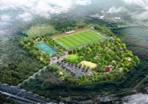강남구 세곡동 산1-7 돌산체육공원 공정률 50%... 동작구, 도로로 단절된 국사봉 숲 연결