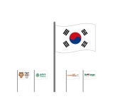 송파구 가락시장 사거리 55m높이 태극기 게양...왜?