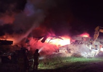 진주 버섯재배농장서 ‘불’ … 재배사 2동 전소