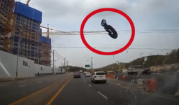 갑자기 날아온 쇳덩이…한문철 모르쇠 건설사 인정 안하면 이름 공개