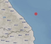 14일 강원 동해시 북동쪽 51㎞ 해역  규모 3.1 지진 … 원전 영향 없어