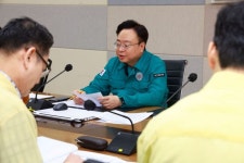 조규홍 복지부 장관, 카눈 영향 복지시설·의료기관 피해 점검