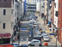 삼성 평택캠퍼스 불법 주차로 몸살 앓는 고덕지구